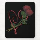 Recherche de coeur rouge tapis souris Élégant