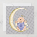 Recherche de ange carrées invitations Bébé