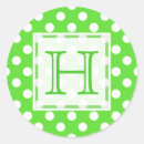 Recherche de pois blanc vert autocollants Pour tous