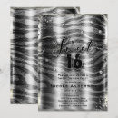 Recherche de zèbre blanc noir invitations Moderne