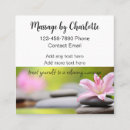 Recherche de rendez vous de massage cartes visite Moderne