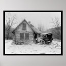 Recherche de log cabin Vintage