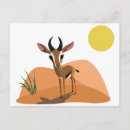 Recherche de gazelle cartes postales Animaux