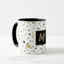 Recherche de élégant motif tasses Terrazzo