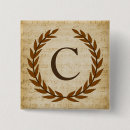 Recherche de monogramme carrés badges Monogrammé