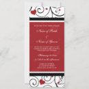 Recherche de saint 10x23 invitations Rouge