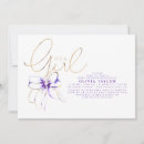 Recherche de violet baby shower invitations Future maman