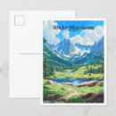 Recherche de montagne rocheuse cartes postales Usa