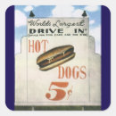 Recherche de center autocollants Vintage