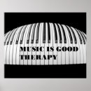 Recherche de piano noir blanc posters Touches