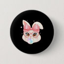 Recherche de lapin drôle badges Enfants