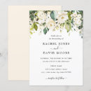 Recherche de rose blanc mariage invitations Printemps