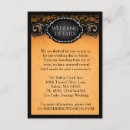 Recherche de menu orange mariage invitations Élégant