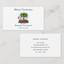 Recherche de joyeux noël cartes visite Sucre de canne
