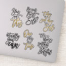 Recherche de se sentir bien autocollants Inspirant