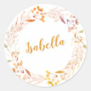 Recherche de floral wreath autocollants Couronne florale