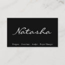 Recherche de e cartes visite Pour elle