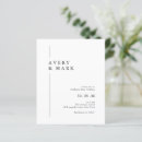 Recherche de menu fête mariage invitations Noir et blanc