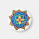 Recherche de mandala coloré magnets Yoga