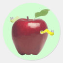 Recherche de pomme jaune autocollants Vert