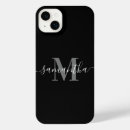 Recherche de écriture de calligraphie iphone coques Noir