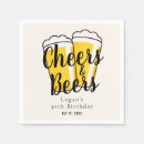 Recherche de bière serviettes Acclamations et bières