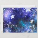 Recherche de étoiles 16x22 invitations Bleu