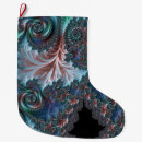 Recherche de fractale chaussette de noël Abstrait