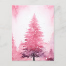 Recherche de arbre de noël rose cartes postales Blanc