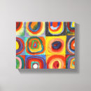 Recherche de cercles kandinsky art Coloré
