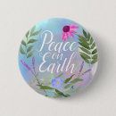 Recherche de la terre badges Blanc