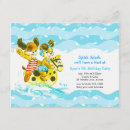 Recherche de natation invitations Fête d'anniversaire de natation