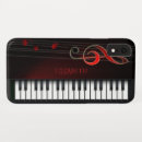 Recherche de clés de piano iphone coques Rouge