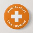 Recherche de médical badges Diabétique