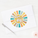 Recherche de les années 70 couleurs autocollants Pour elle