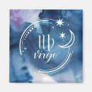 Recherche de lune étoiles magnets Aquarelle