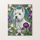 Recherche de westie puzzles Dog