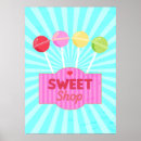 Recherche de magasin de bonbons posters Vintage