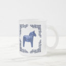Recherche de cheval bleu tasses Suédois