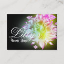 Recherche de biz visitenkarten Fleuriste