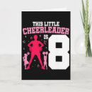 Recherche de de gymnastique vœux cartes Cheerleader