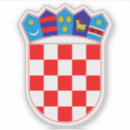 Recherche de la croatie autocollants Armoiries