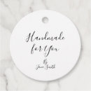 Recherche de faits sur commande étiquettes cadeau Noir et blanc