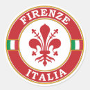 Recherche de florence italie autocollants Drapeau