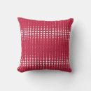 Recherche de pois rouge coussins Rouge et blanc