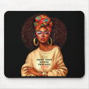 Recherche de femme africaine tapis souris Noir