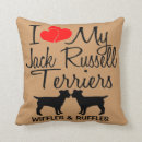 Recherche de jack russell terrier coussins Dog