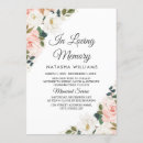 Recherche de funeral invitations Élégant