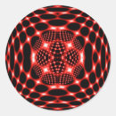 Recherche de motif noir rouge autocollants Mignon