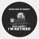 Recherche de panda rouge autocollants Pandas